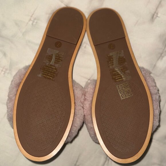 NWOB - TORY BURCH - Aspen Shearling Slides - Size 7 - Picture 5 of 5